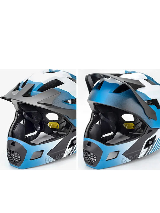 Rockbros Cască Pentru Bicicletă A Orașului Albastră Pentru Copii