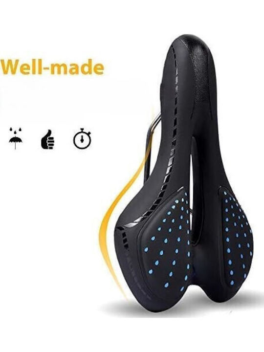 Șea De Bicicletă Neagră Cu Gel 270 X 160 Mm