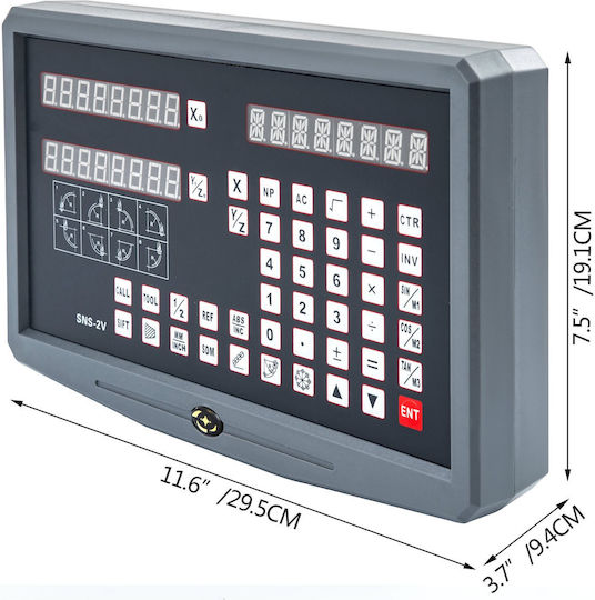 Vevor GSC2ZKXB-2MSSXB01V2 Βάση Φρέζας
