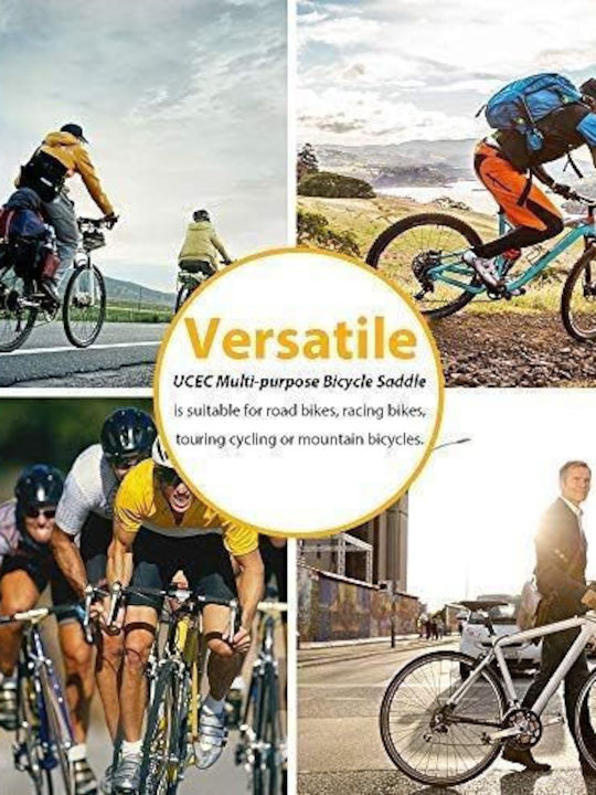 Șea De Bicicletă Neagră Cu Gel 270 X 160 Mm
