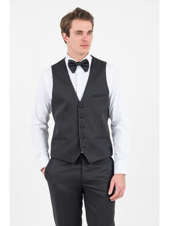 Summer Men's Groom's Suit Black