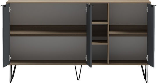Μπουφές Balain από Ξύλο & Μέταλλο 142x35.5x83cm Μπουφές Balain από Ξύλο & Μέταλλο 142x35.5x83cm