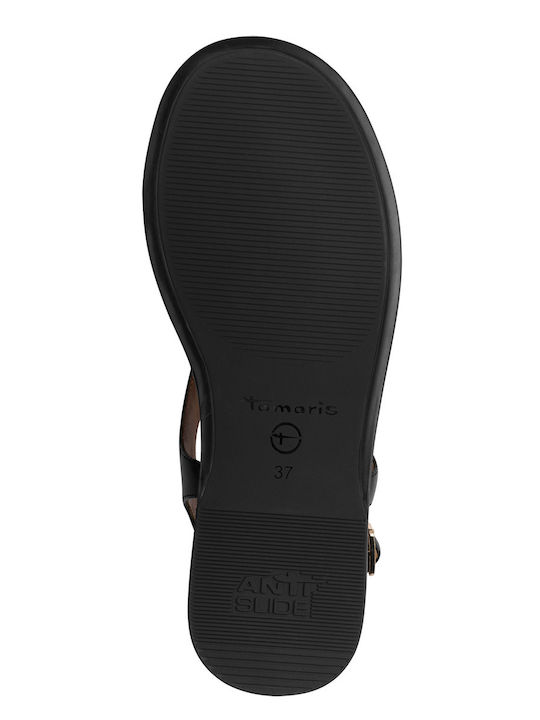 Leather Women's Sandals Black