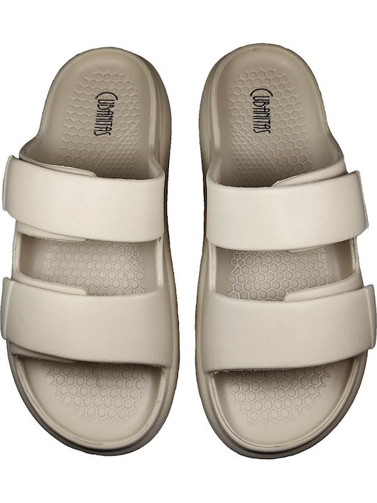 Flip Flops In Beige Colour