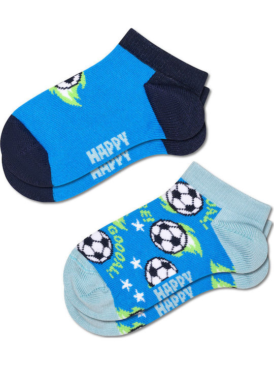 Happy Socks Kindersocken Happy Socks Blau 2 Paar Happy Socks Kindersocken Happy Socks Blau 2 Paar