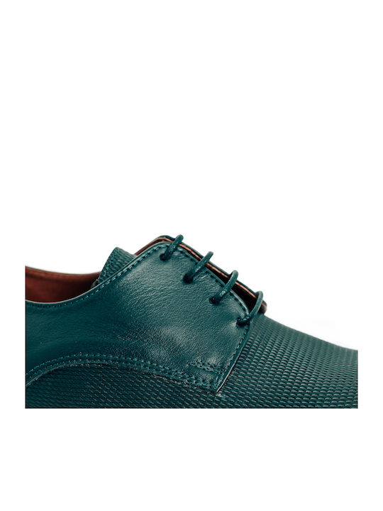Leather Men's Casual Blue Shoes