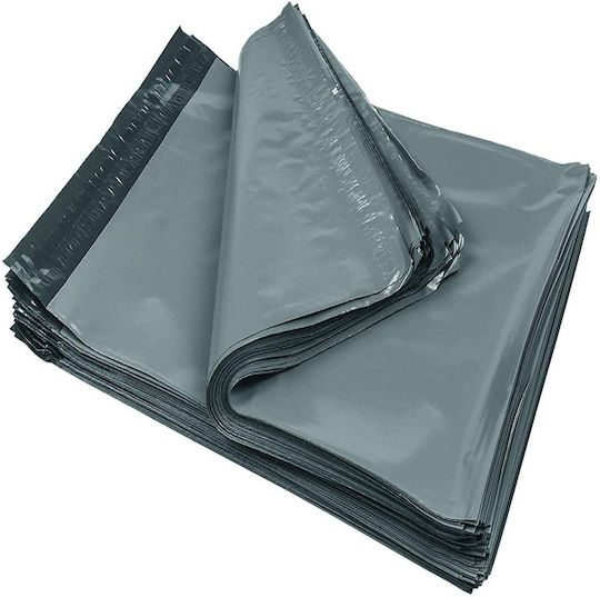 Femmit Verpackungstaschen Courier 45x55+5cm Transparente Dokumententaschen & Starke Selbstklebende Klappe 100 Stück Wasserdicht Robuste E-shop Kleidung Schuhe Bücher & Versand Ecommerce