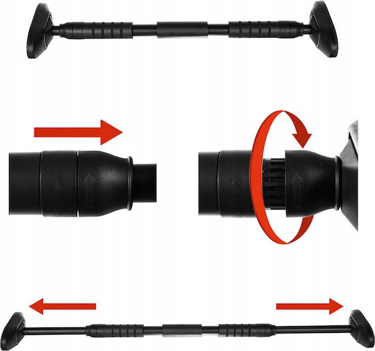 Bară De Tracțiuni Pentru Ușă 70-100cm Pentru Utilizator Până La 180kg