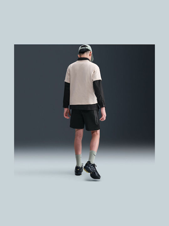 Αθλητικό Παιδικό Σορτς/Βερμούδα Shorts Μαύρο