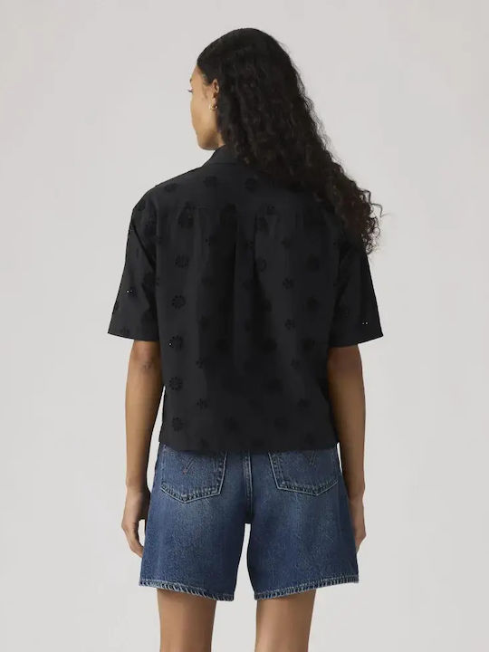 Harlie Short Sleeve Women's Shirt Black