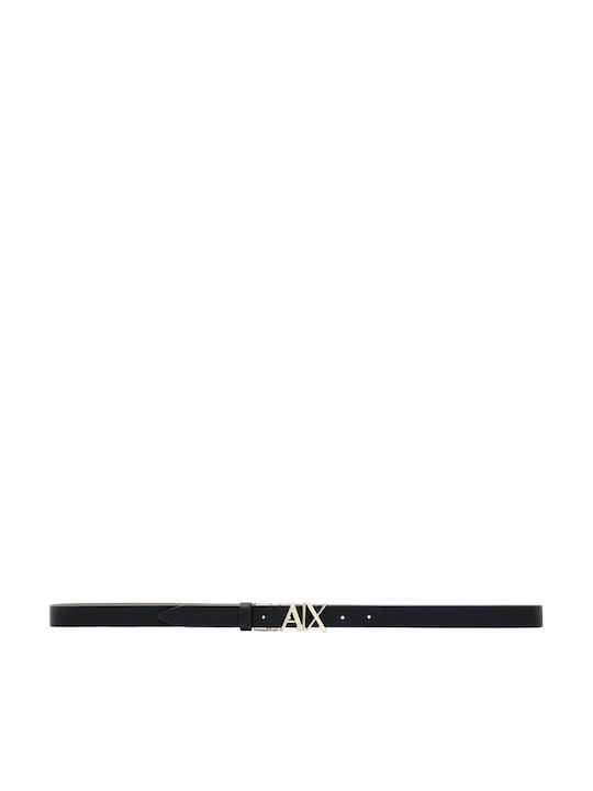 Leather Women's Belt Black