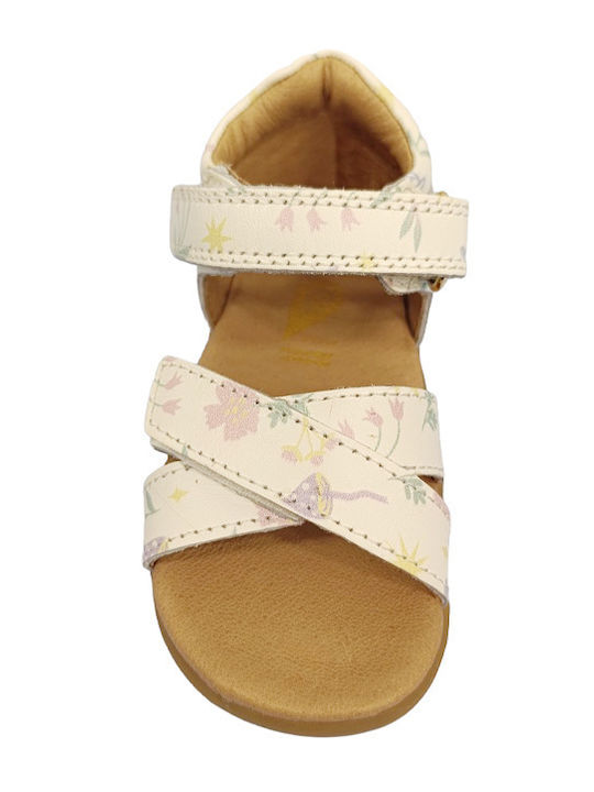 Sandale Tip Pantof Anatomici Albe
