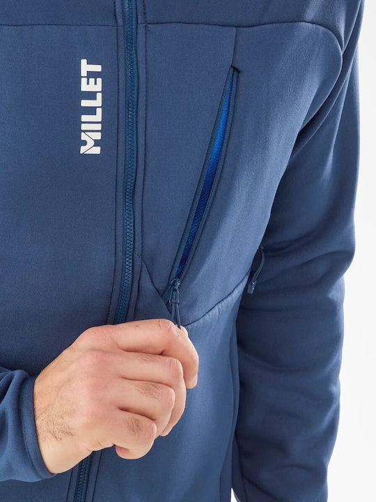 Ανδρική Ζακέτα Fleece Dark Denim