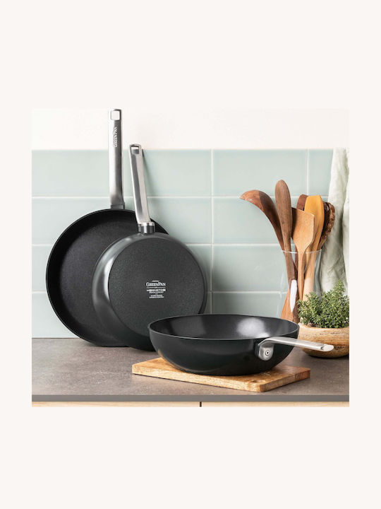 Green Pan Evolution Wok από Αλουμίνιο 28cm