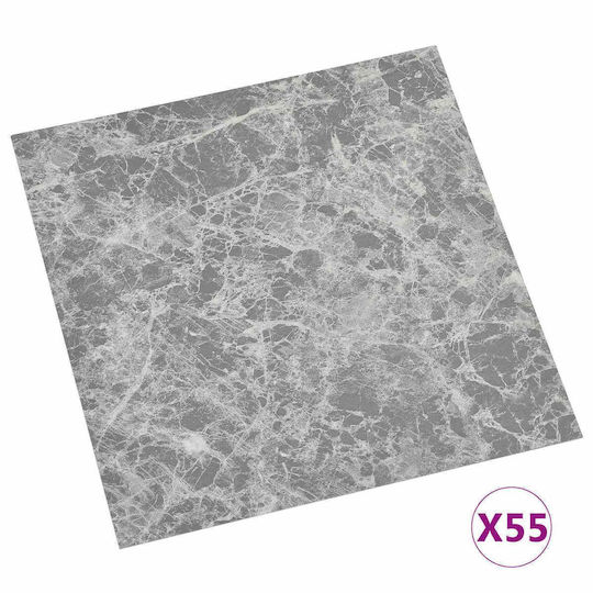 vidaXL PVC Gartenbodenbelag 30,5x30,5cm 55 Stück