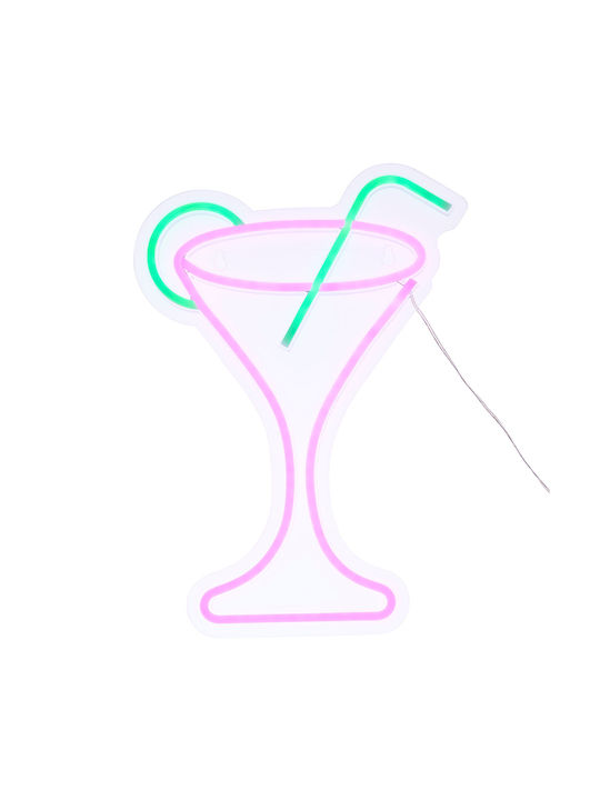 Neon Διακοσμητικό Φωτιστικό Cocktail LED