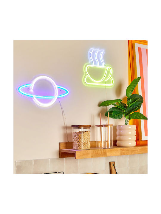 Neon Lămpi Decorative Pentru Masă Planet LED