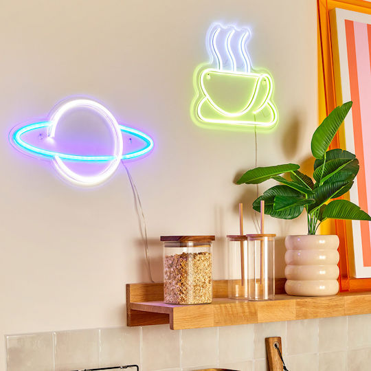Neon Διακοσμητικό Φωτιστικό Planet LED