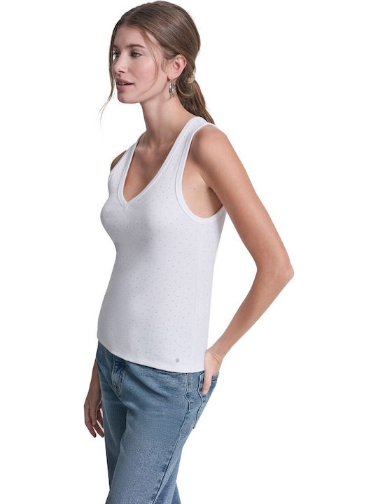 Γυναικεία Μπλούζα Αμάνικη White