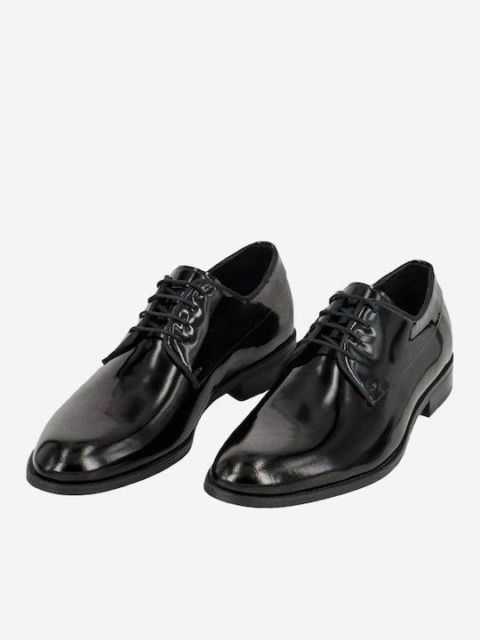 Leather Men's Black Oxfords