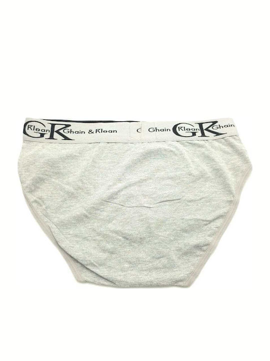 Herren Slip Grau