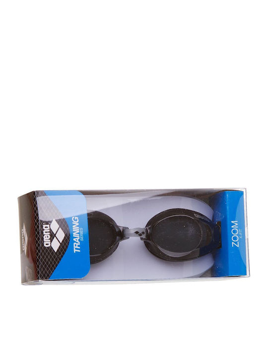Arena Zoom X-Fit Swimming Goggles Adults with Anti-Fog Lenses Black