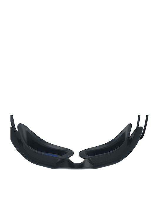 Speedo Hydropulse 8- Γυαλιά Κολύμβησης Ενηλίκων με Αντιθαμβωτικούς Φακούς Navy Blue Γκρι