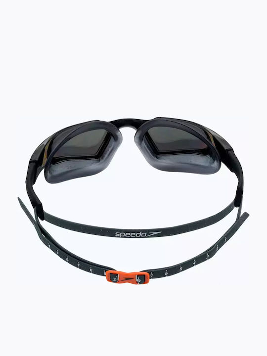 Speedo Aquapulse Pro Swimming Goggles Adults Gray