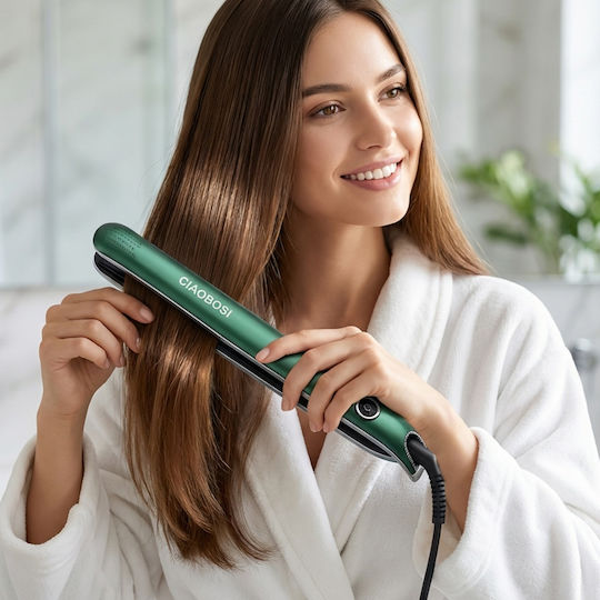 Avizar Straightening Iron 35w Versatile In Ceramic Fast Heating Green