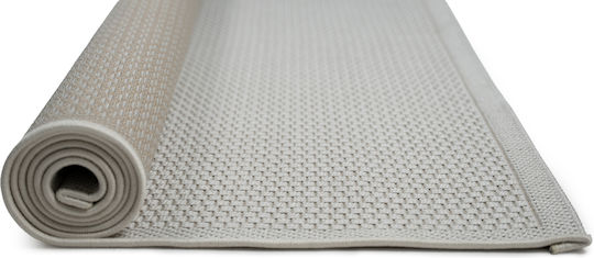 Tzikas Carpets Χαλί Εξωτερικού Χώρου 160x230cm Λευκο- Κρεμ