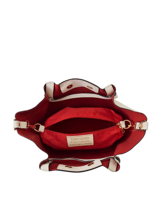 Leder Damen Handtasche Wildleder Beiges