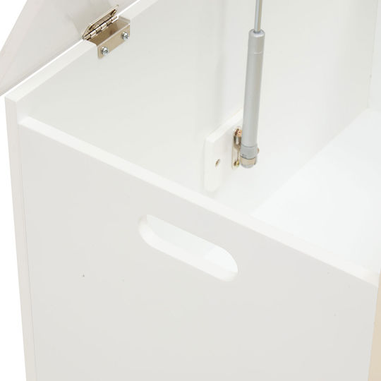 Children's Storage Box Made of Wood A-s Bouli White 60x36x41.5cm
