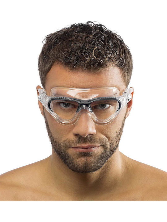 CressiSub Cobra Swimming Goggles Adults with Anti-Glare Lenses Blue