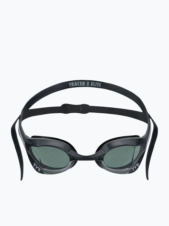 Tyr Tracer-x Elite Γυαλιά Κολύμβησης Ενηλίκων Μαύρα