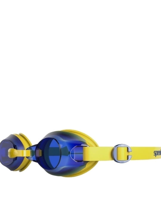 Speedo Jet Swimming Goggles Kids with Anti-fog Lenses Yellow