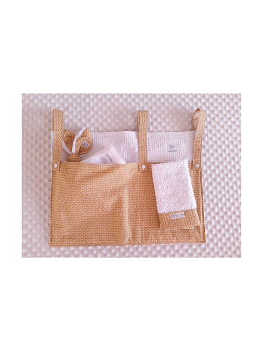 BabyValia Baby Cosmetic Basket Brown