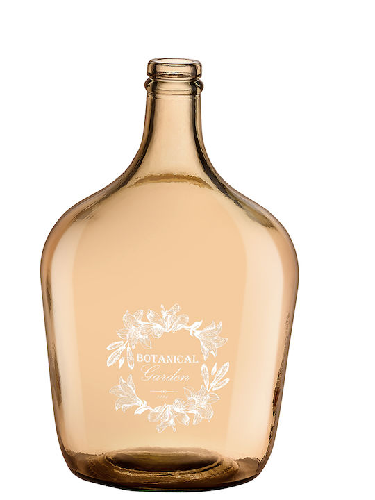 Vidrios San Miguel Glass Serving Decanter with Stopper Honey 4000ml