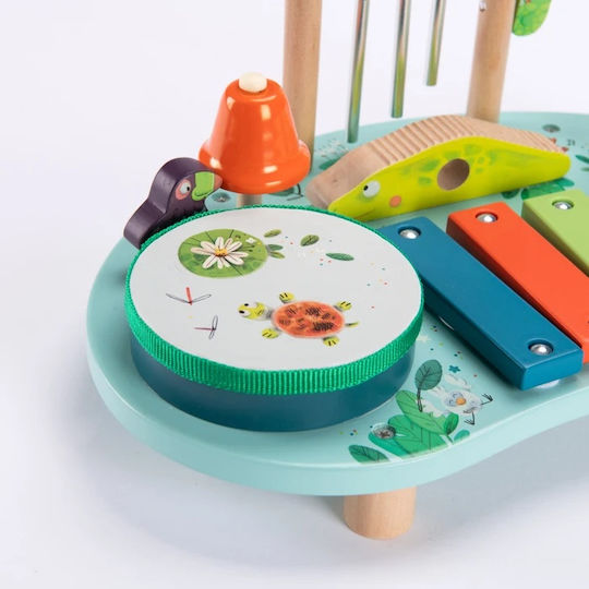Moulin Roty Μουσικό Όργανο Musical Activity Table από Ξύλο με Ήχους για 24+ Μηνών