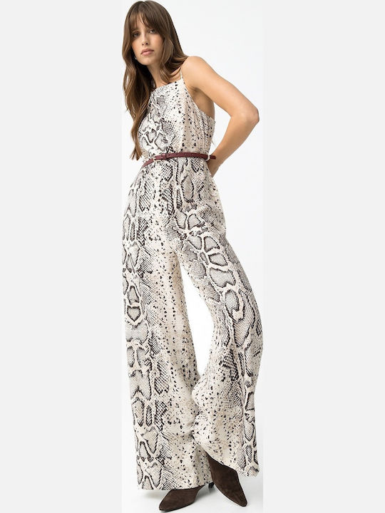 Women's One-piece Jumpsuit Ecru