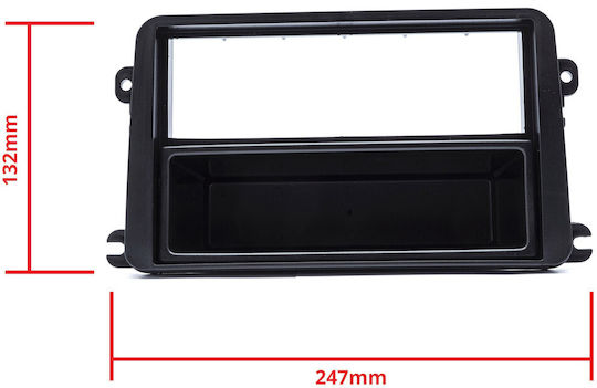 Einparts Cadru Adaptor Skoda Volkswagen Seat 2003-2006 Cleme Șuruburi