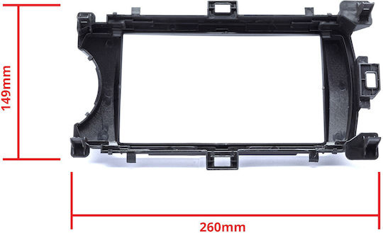 Einparts Монтажна Рамка Toyota Yaris Xp130 2011-2014 Скоби