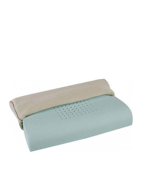 Magniflex Cotton Deluxe Wave Bed Pillow Memory Foam 60x43x11cm