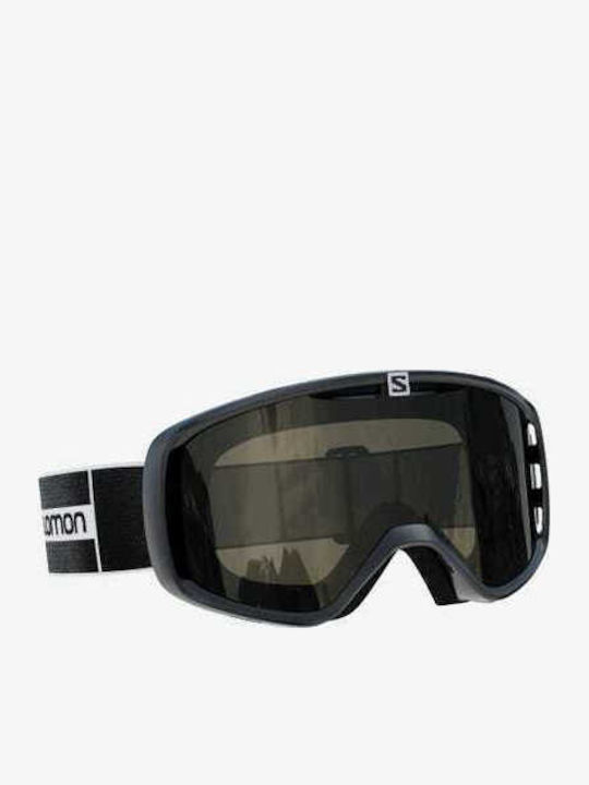 Salomon Aksium Μάσκα Σκι & Snowboard Ενηλίκων Μαύρη με Φακό σε Μαύρο Χρώμα Salomon Aksium Μάσκα Σκι & Snowboard Ενηλίκων Μαύρη με Φακό σε Μαύρο Χρώμα