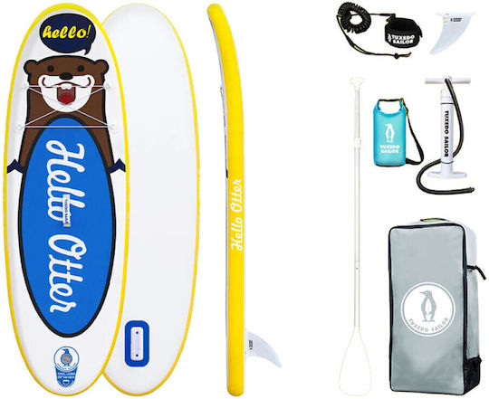 Funwater Tuxedo Sailor Inflatable SUP Board with Length 2.4m Blue