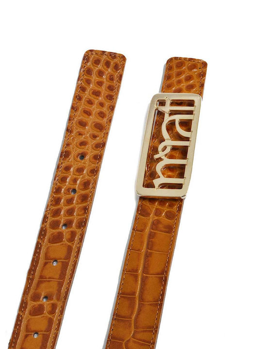 Leather Women's Brown Belt 8535.9014.N-miele