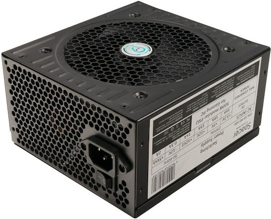Spacer SP-MP-600 600W Черно Захранващо Блокче За Компютър Пълен Модул 80 Plus Standard