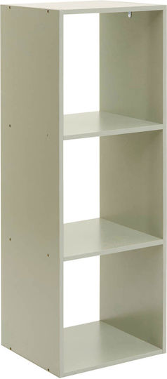F-v Mix'n Modul Βιβλιοθήκη Δαπέδου Ξύλινη Πράσινη 32.4x30x94.8cm