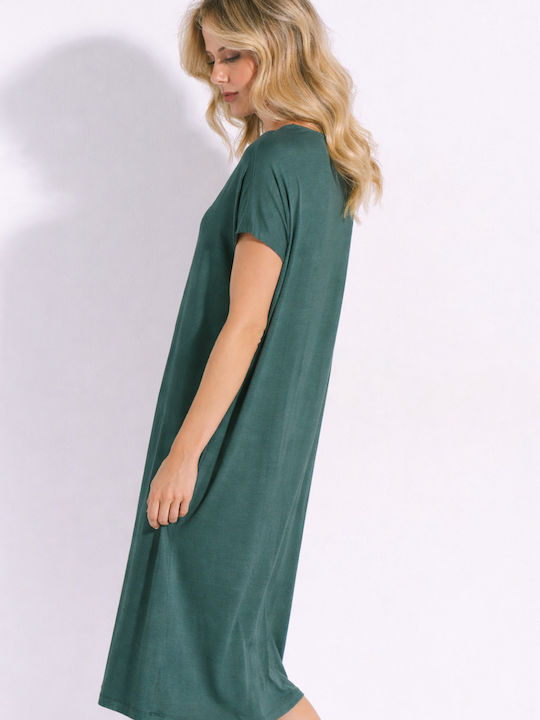 Jeannette Lingerie Summer Women's Nightgown Forest