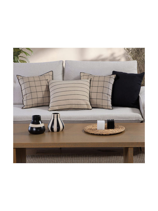 Nef-Nef Homeware Sofa Cushion Unite Black 42x42cm
