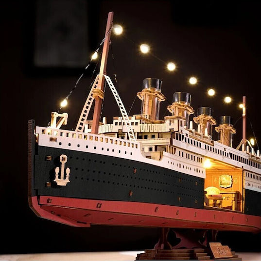 Robotime Tgl02 Rolife 1912 Eternal Atlantic Voyager Led 443pcs